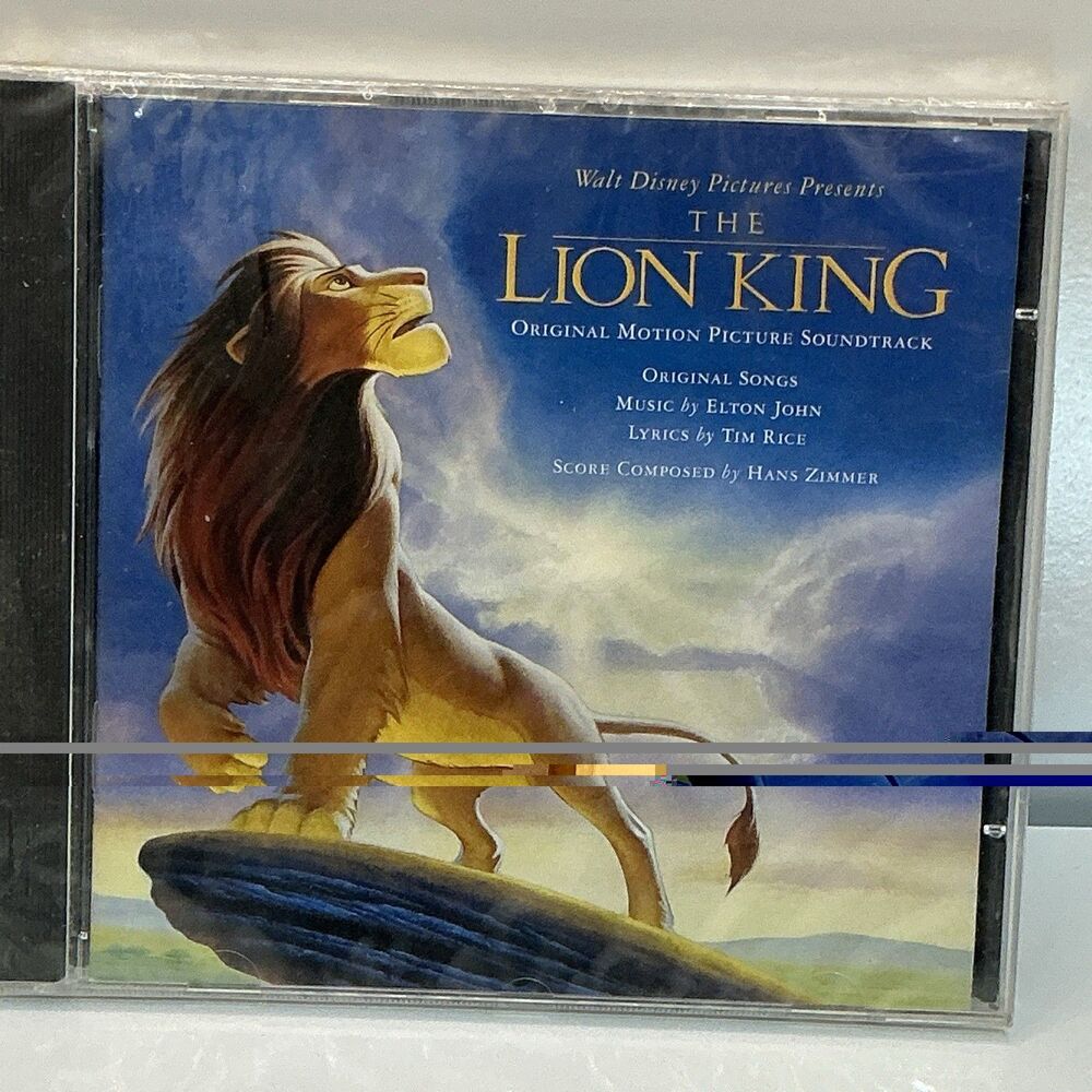 Disney's The Lion King: Original Motion Picture Soundtrack 1994 New Sealed